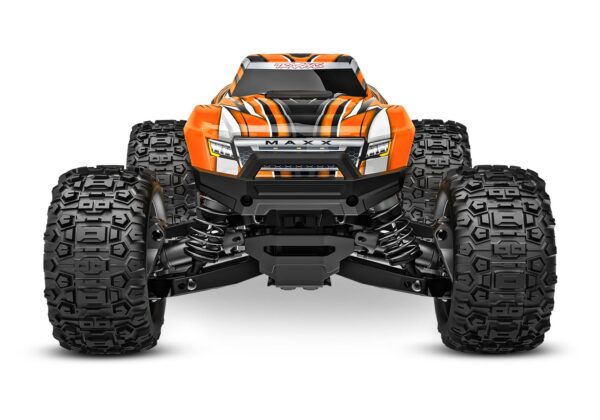 Traxxas Mini Maxx 4wd BL-2S BL HD 1/16 Monster Truck RTR Oranz