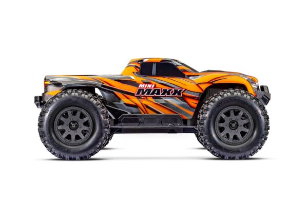 Traxxas Mini Maxx 4wd BL-2S BL HD 1/16 Monster Truck RTR Oranz