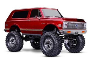 Traxxas TRX-4 Blazer High-Trail 1/10 Crawler Brushed RTR Punane
