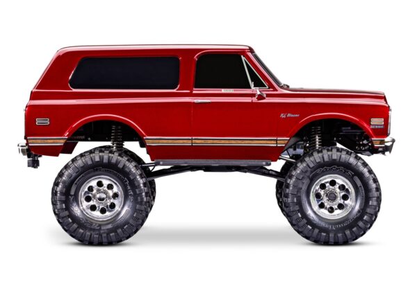 Traxxas TRX-4 Blazer High-Trail 1/10 Crawler Brushed RTR Punane