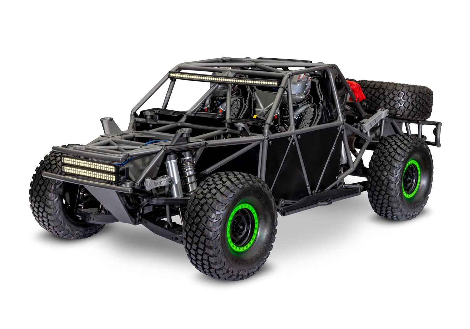 Traxxas Unlimited Desert Racer Traxxas UDR Unlimited Desert Racer - RTR 1:7 Short Course - Grün 4 Traxxas Unlimited Desert Racer (UDR) Grün RTR RC-Auto ohne Karosserie