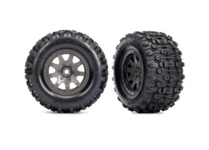 Traxxas Wheels Front Gray Mini XRT Sledgehammer (2) TRX10771-GRAY