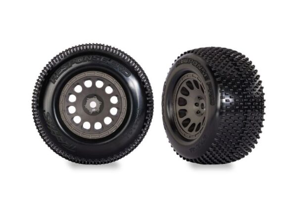 Traxxas Wheels Gray Mini XRT Response Pro Tires #TRX10774-GRAY