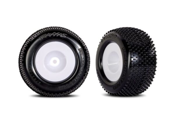 Traxxas Wheels White Dished Response Pro Tires #TRX10773-WHT