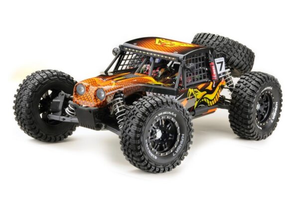 Absima Rock Racer MAMBA 7 6S BL Orange 1/7 RTR RC Car #17002