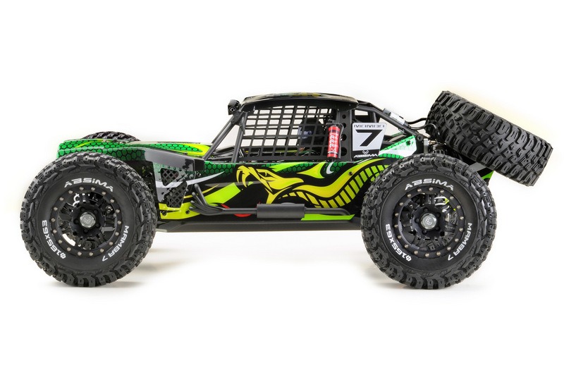 absima mamba 7 grün Absima Rock Racer MAMBA 7 6S BL Green 1/7 RTR RC Car #17001 5 Absima Rock Racer MAMBA 7 6S BL Green 1/7 RTR RC Car #17001