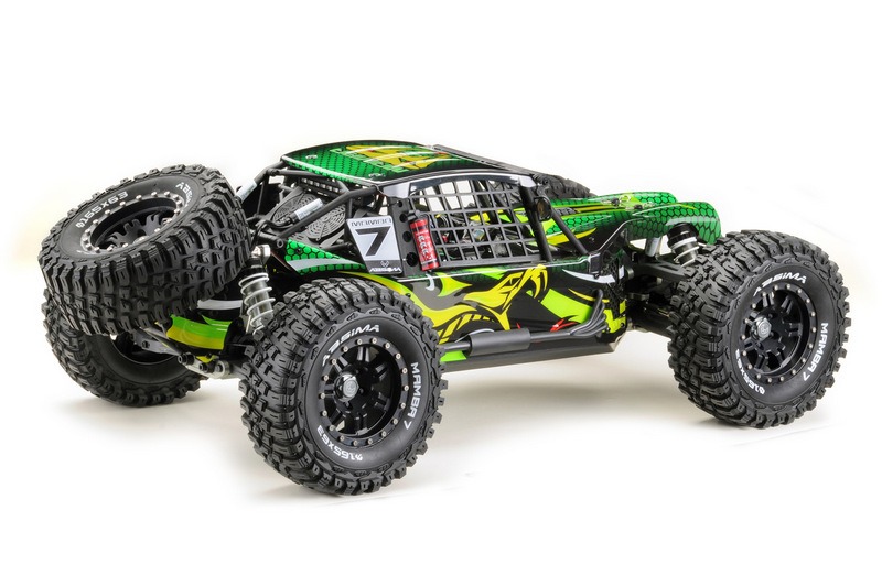 absima mamba 7 grün Absima Rock Racer MAMBA 7 6S BL Green 1/7 RTR RC Car #17001 2 Absima Rock Racer MAMBA 7 6S BL Green 1/7 RTR RC Car #17001