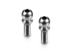 Hudy Titanium Ball Stud D=4.9 / L=8 / S=3.5 / 2mm (2) #990008