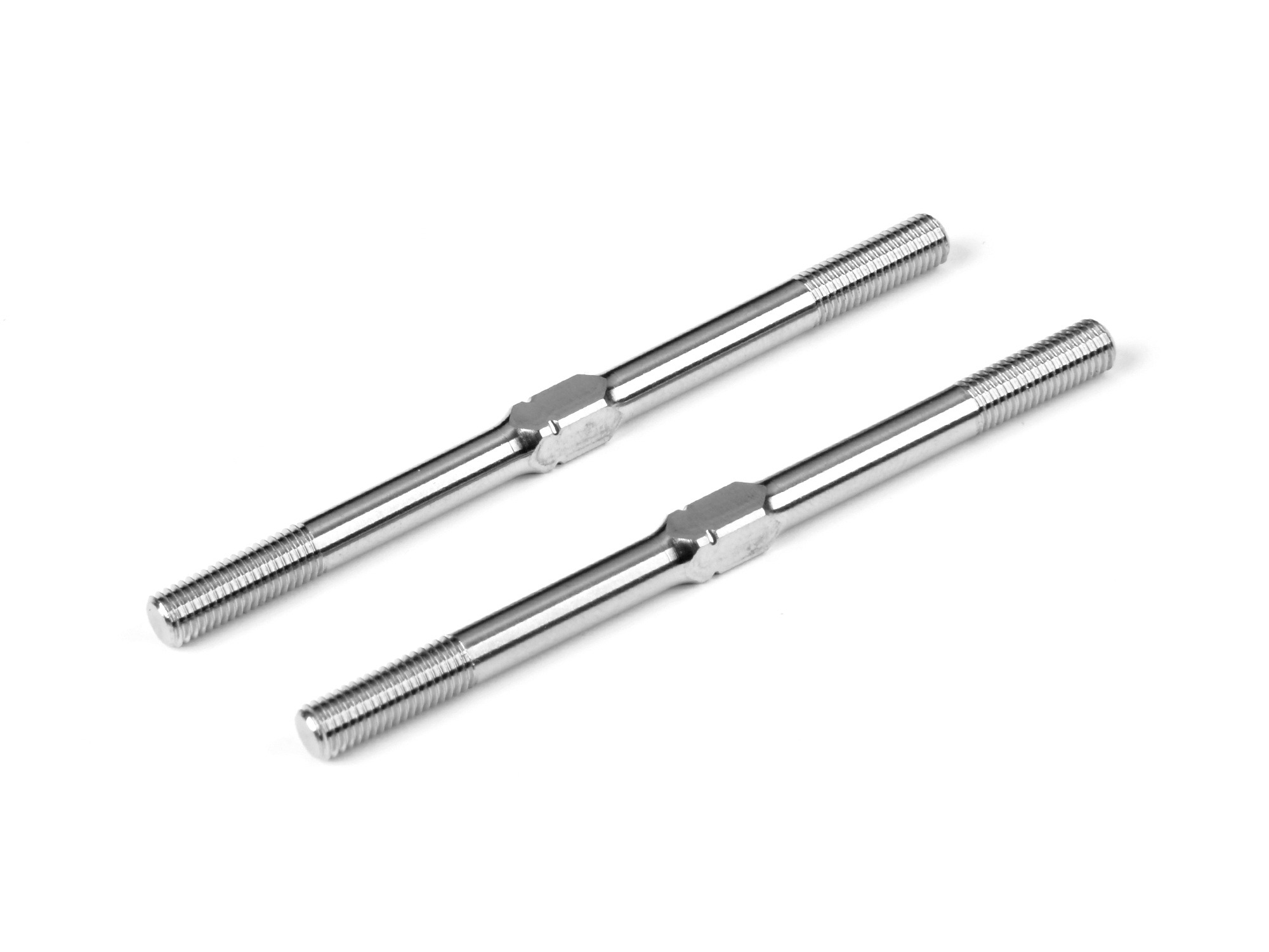 Hudy Titanium Adjustable Turnbuckle 55mm M3.5 L/R (2) #992385 1 Hudy Titanium Adjustable Turnbuckle 55mm M3.5 L/R (2) #992385