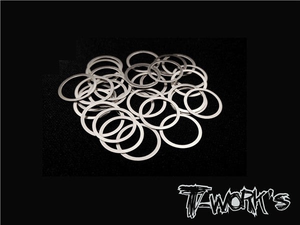 T-Work's Distanzscheibe 10x0,2 mm (30) #TA-098-10 1 T-Work's Shim Washer 10x0.2mm (30) #TA-098-10