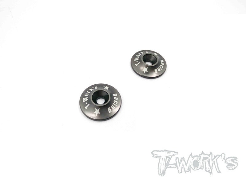T-Work's Wing Washer Alu Gray #TW-TO-004G 1 T-Work's Wing Washer Alu Gray #TW-TO-004G