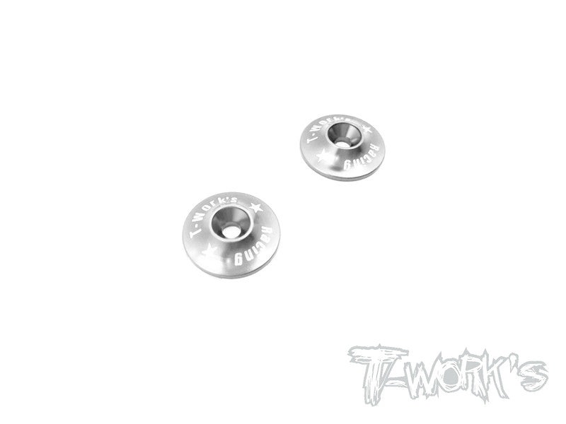 T-Work's Wing Washer Alu Silver #TW-TO-004S 1 T-Work's Wing Washer Alu Silver #TW-TO-004S