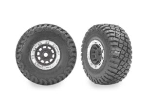 Traxxas Wheels Gray w/BFG Mud Terrain Tires #TRX10870-GRAY