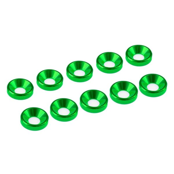Ultimate Racing 3mm Roheline Alu Seib (10) #UR1501-GR