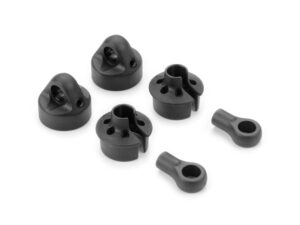 Xray Composite Short Shock Cap - Spring Collar and Ball Joint - Big Bore (2) #368014-S