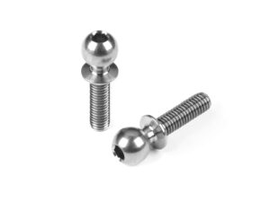 Xray Ball End 5.4mm 10mm Thread Hard Steel Nickel Coated (2) #362660