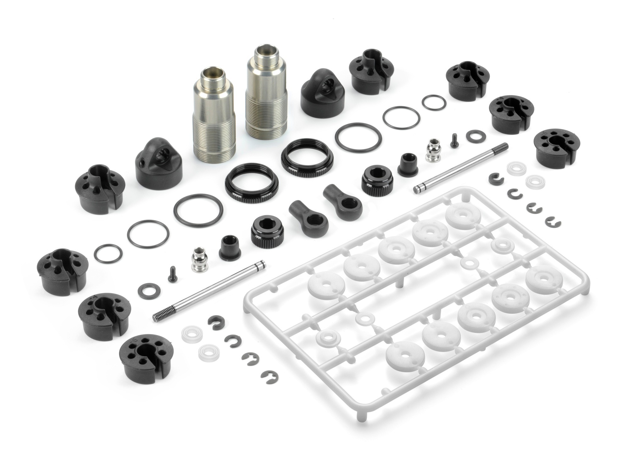 Xray Shock Absorbers 35.5mm - Short Cap - Big Bore - Set (2) #368202-S 1 Xray Shock Absorbers 35.5mm - Short Cap - Big Bore - Set (2) #368202-S