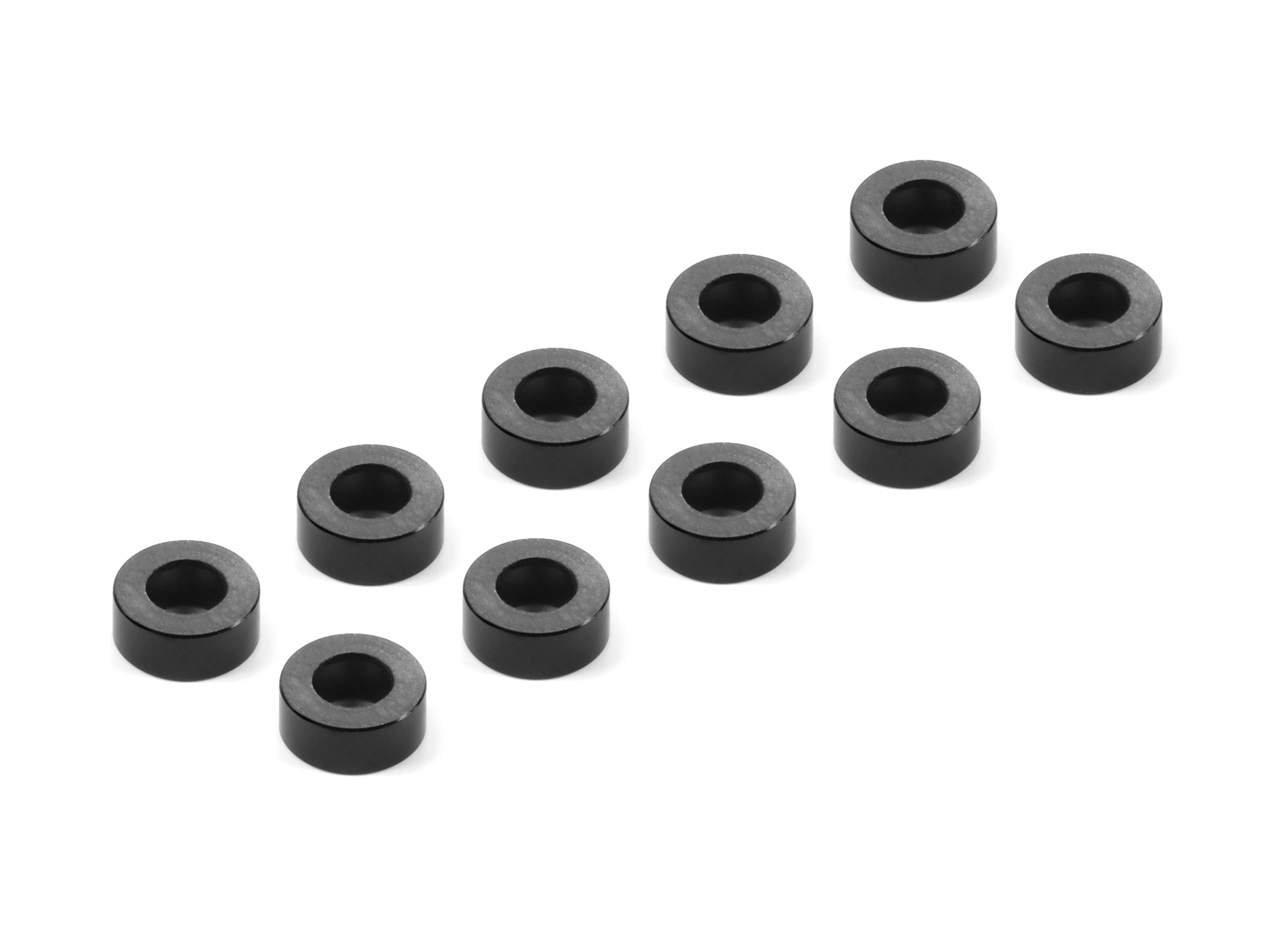 Xray Unterlegscheibe 3x6x2,5 mm Schwarz (10) #303124-K 1 Xray Washer 3x6x2.5mm Black (10) #303124-K