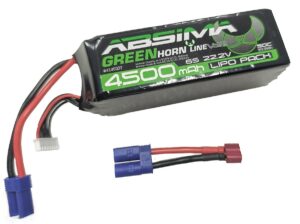 Absima 4500mAh 50C 22.2V 6S LiPo Battery Softcase EC5 | T-Plug