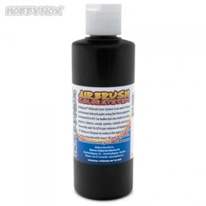 Airbrush Color Solid Black 120 ml #HN22031 Hobbynox