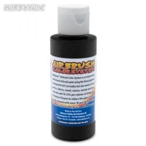 Airbrush Color Solid Black 60 ml #HN22030 Hobbynox