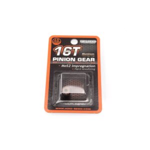 Hiro Seiko 16T 48dp Alu Pinion Gear Hard Coated (MoS2) #HS-48232