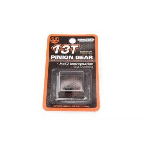 Hiro Seiko 13T 48dp Alu Pinion Gear Hard Coated (MoS2) #HS-48229