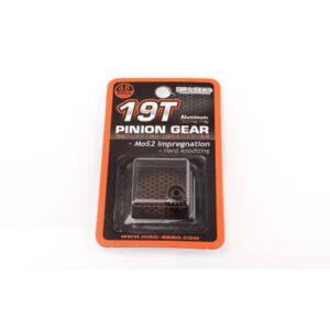 Hiro Seiko 19T 48dp Alu Pinion Gear Hard Coated (MoS2) #HS-48235