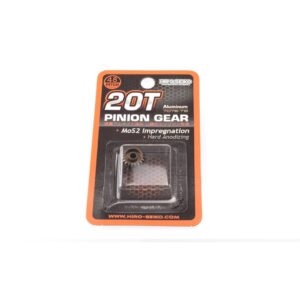 Hiro Seiko 20T 48dp Alu Pinion Gear Hard Coated (MoS2) #HS-48236