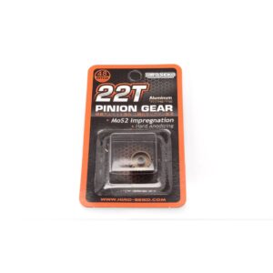 Hiro Seiko 22T 48dp Alu Pinion Gear Hard Coated (MoS2) #HS-48238