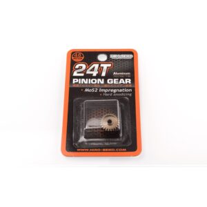 Hiro Seiko 24T 48dp Alu Pinion Gear Hard Coated (MoS2) #HS-48240