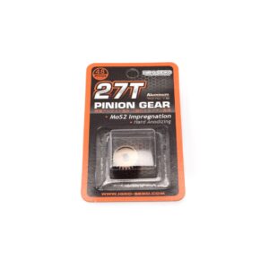 Hiro Seiko 27T 48dp Alu Pinion Gear Hard Coated (MoS2) #HS-48243