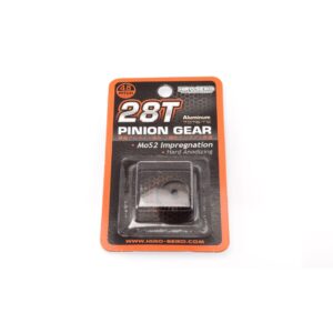 Hiro Seiko 28T 48dp Alu Pinion Gear Hard Coated (MoS2) #HS-48244