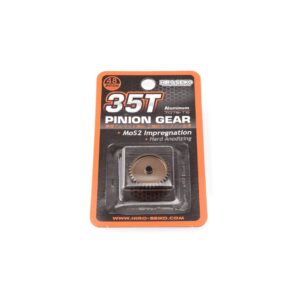 Hiro Seiko 35T 48dp Alu Pinion Gear Hard Coated (MoS2) #HS-48251