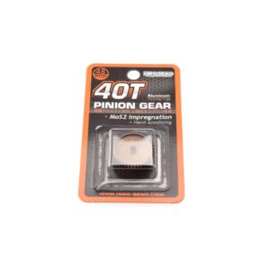 Hiro Seiko 40T 48dp Alu Pinion Gear Hard Coated (MoS2) #HS-48256