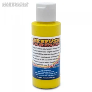 Aerograafi värv Solid Yellow 60ml #HN22040 Hobbynox