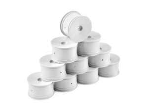 Hudy Wheels Rear 1/10 Offroad White #803241