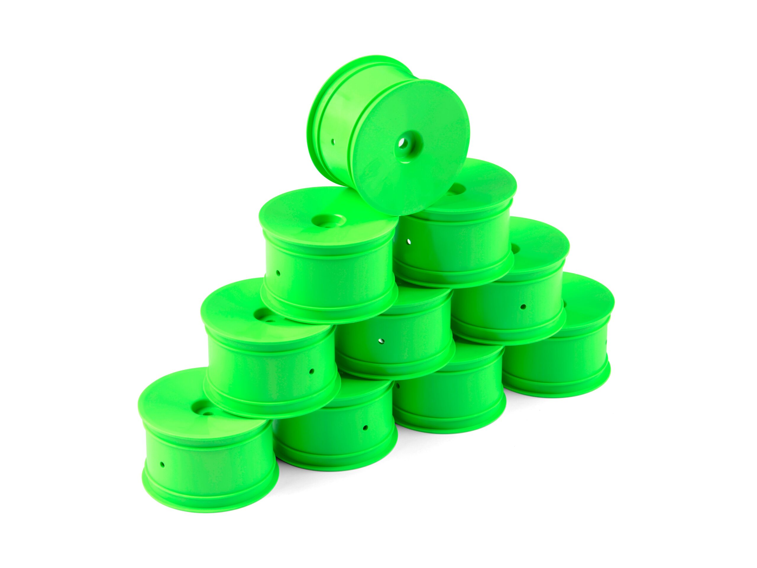 Hudy Wheels Rear 1/10 Offroad Green #803241-G 1 Hudy Wheels Rear 1/10 Offroad Green #803241-G