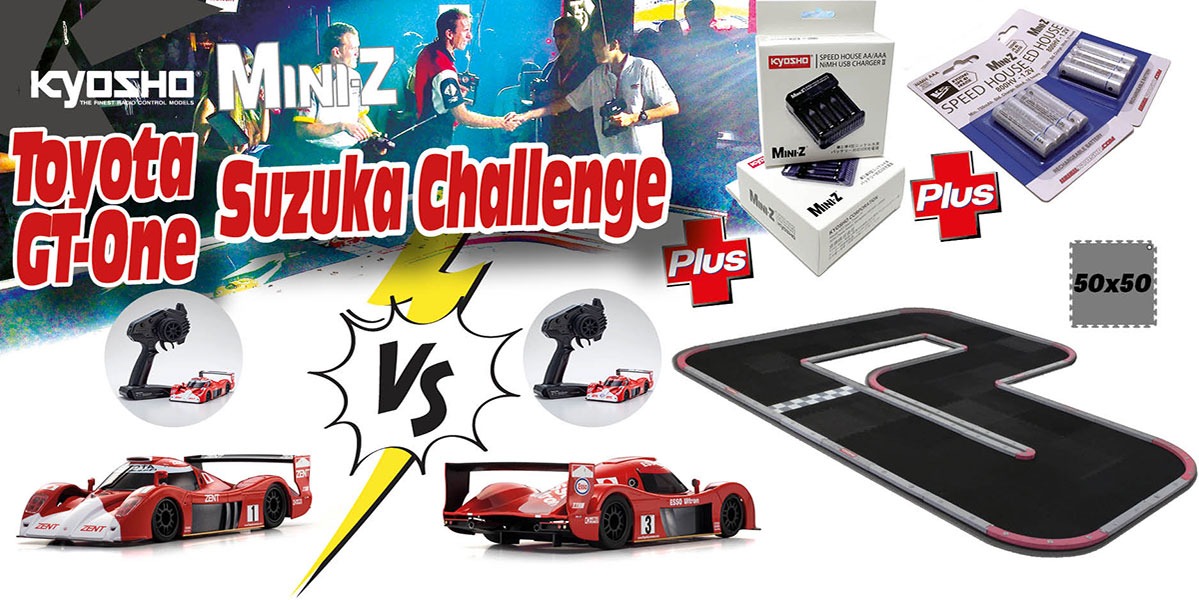 Kyosho Grand Prix Circuit 50 Mini-Z Toyota GT-One LM ReadySet #GTONE 1 Kyosho Grand Prix Circuit 50 Mini-Z Toyota GT-One LM ReadySet #GTONE