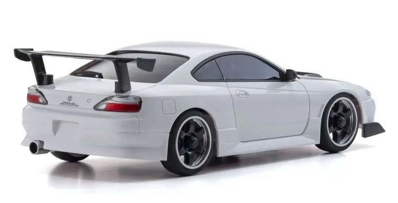 Nissan Silvia S15 GT Wing White Kyosho Mini-Z AWD #32647W