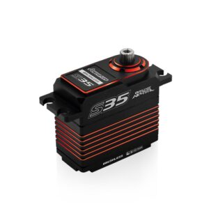 Power HD S35 (35kg/0.07s/8.4v) HV Brushless servo - Red