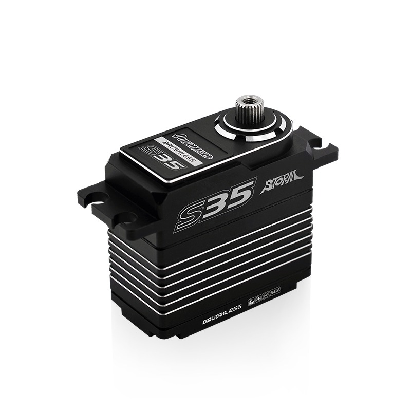 Power HD S35 (35kg/0.07s/8.4v) HV Brushless servo - Silver 1 Power HD S35 (35kg/0.07s/8.4v) HV Brushless servo - Silver