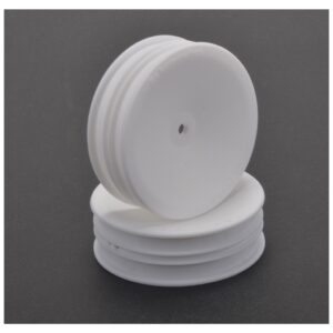 Wheels Front 2wd Slim White (2) #U4661 Schumacher