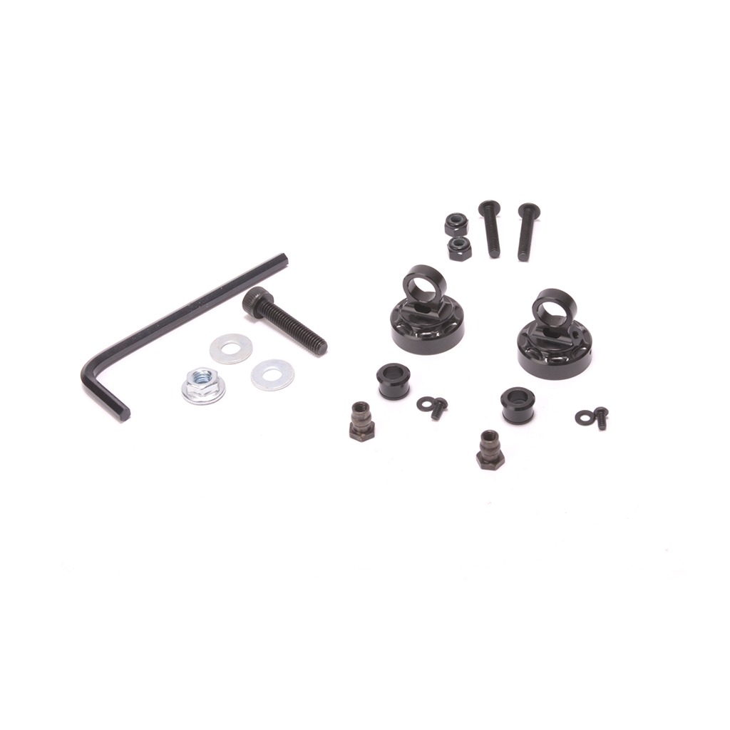 Shock Cap Set BB Alloy (2) #U8806 Schumacher 1 Shock Cap Set BB Alloy (2) #U8806 Schumacher