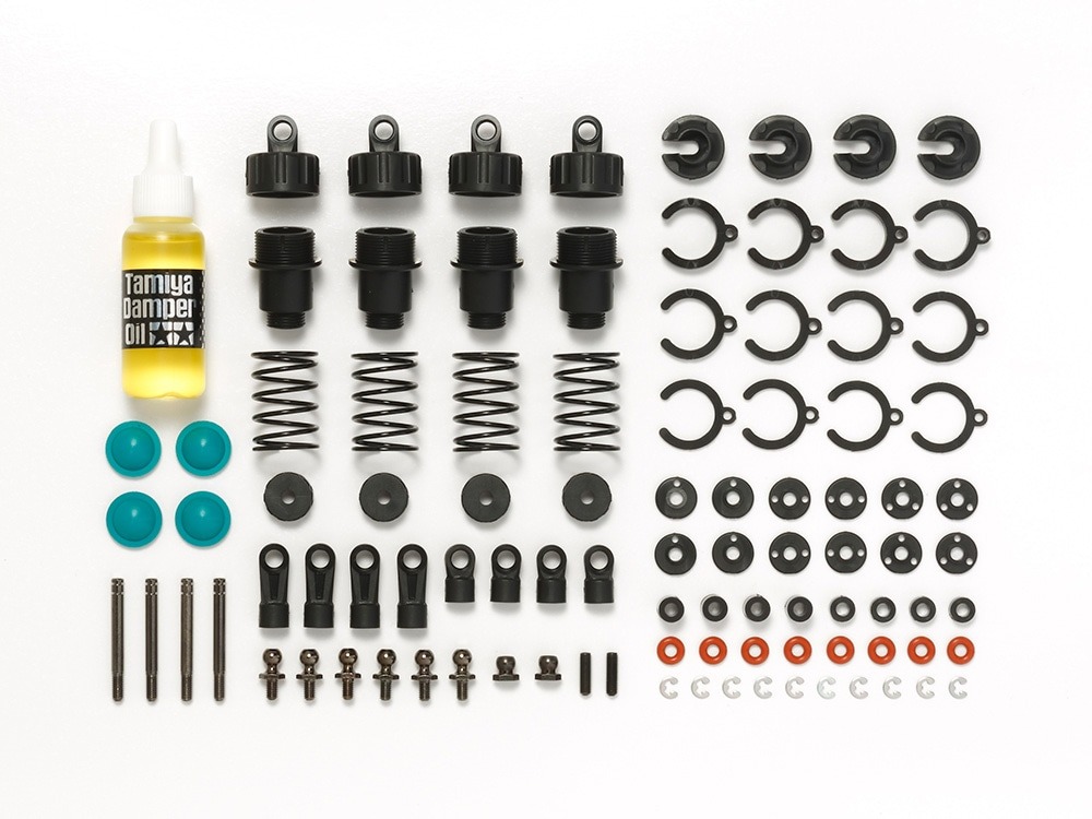 Tamiya 54753 Shock Set CVA Super Mini (4) for TT02 Chassis 1 Tamiya 54753 Shock Set CVA Super Mini (4) for TT02 Chassis