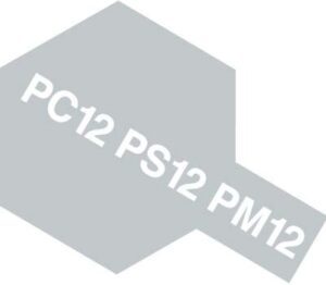 Tamiya PS-12 Silver Polycarbonate Spray #86012