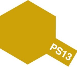 Tamiya PS-13 Gold Polycarbonate Spray #86013