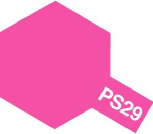 Tamiya PS-29 Fluorescent Pink Polycarbonate Spray #86029