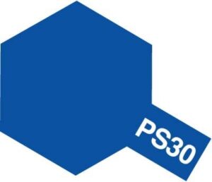Tamiya PS-30 Brilliant Blue Polycarbonate Spray #86030