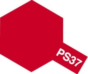 Tamiya PS-37 Translucent Red Polycarbonate Spray #86037